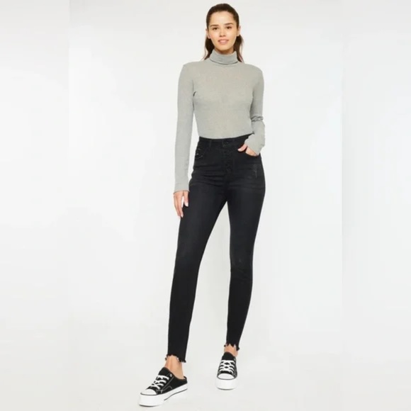 Kancan High Rise Super Skinny Jeans - Picture 4 of 9